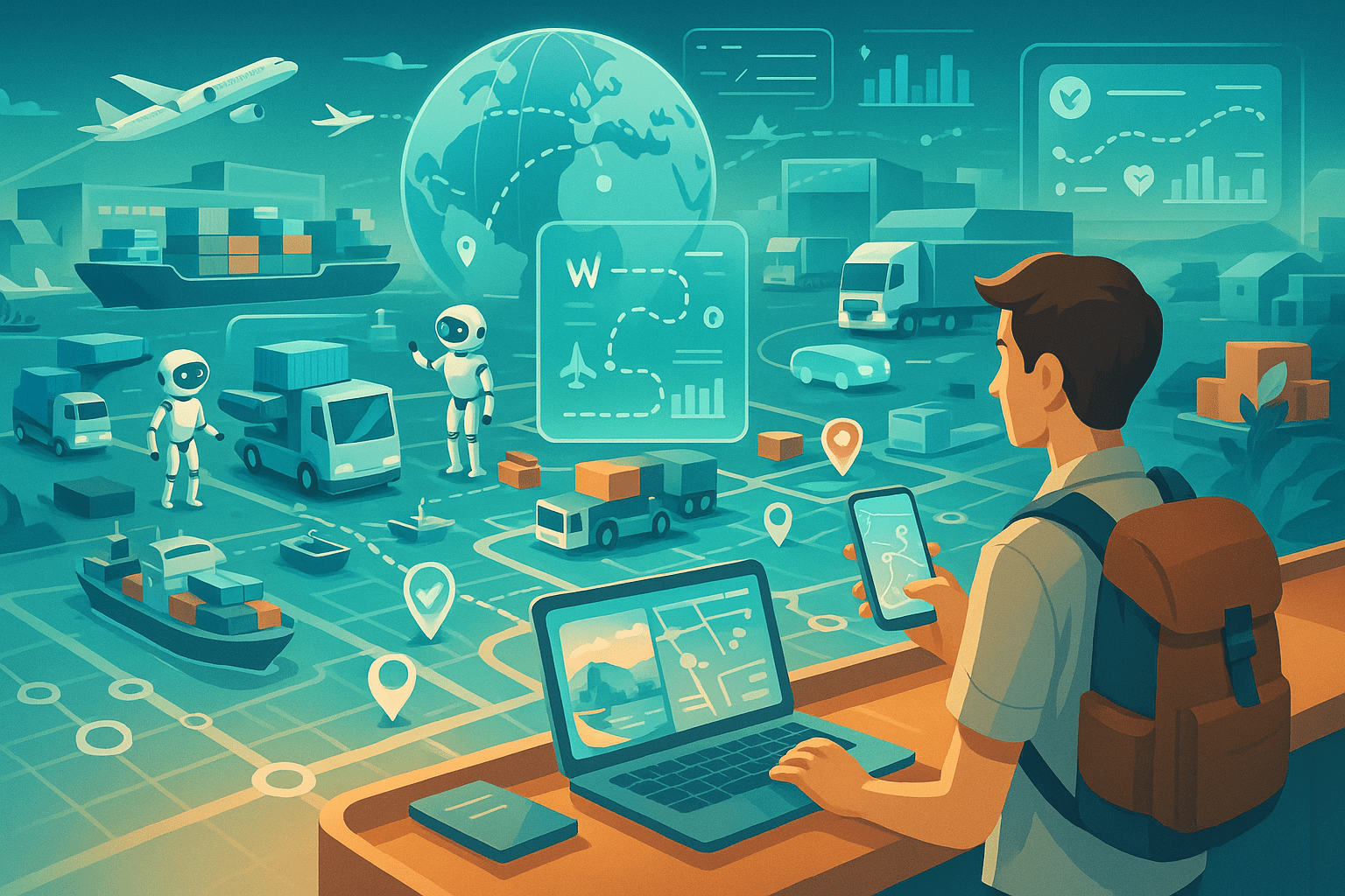 8 Powerful AI Tools Reshaping Logistics Like a Perfect Travel Itinerary