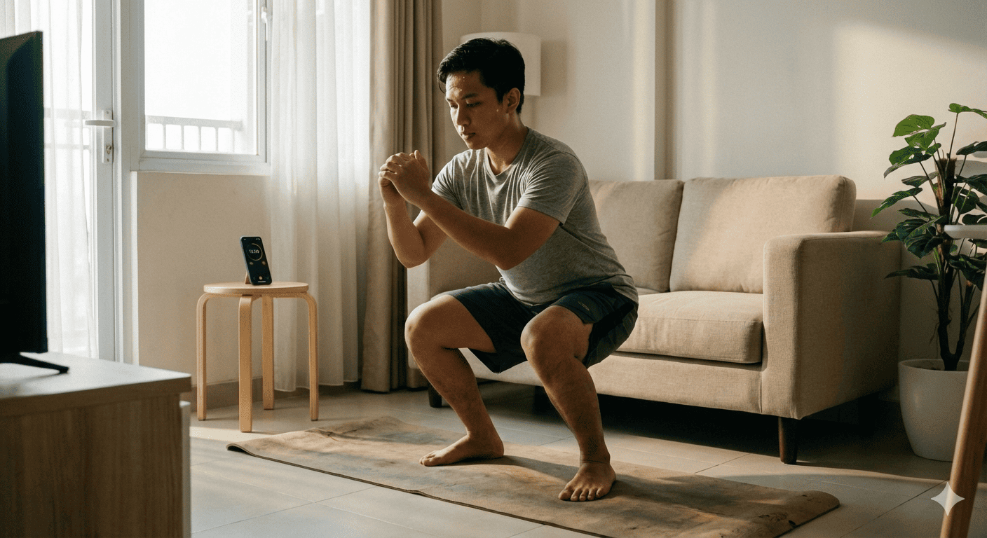 Rahasia Workout 15 Menit di Rumah yang Ampuh Bikin Badan Lebih Fit & Nggak Cepat Capek